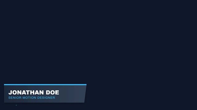 Jonathan Doe name tag on screen.
