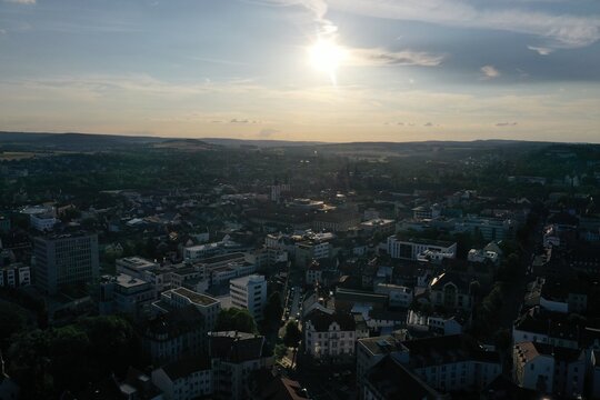 Luftbild von Fulda