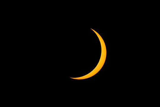 August 12, 2026 Solar Eclipse During the Second Partial Phase, Spain