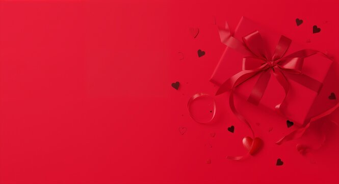 valentine gift wrapping - valentine gift wrapping rests open bench rolls paper slipping palm fold tuck cutting edge flick brow mild grin tapping toe calm in and empty space on the with copy space.