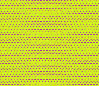 Zig zag chevron pattern with purple lines on lime green background for trendy stationary supplies.