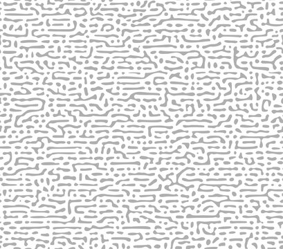 Turing pattern seamless vector background. Abstract organic maze texture.