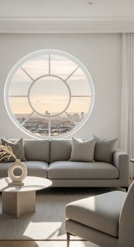 Sunrise Serenity Through the Grand Oriel