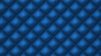 Naklejka premium Blue Quilted Fabric Texture