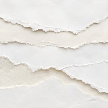 High Resolution White Paper Grain texture, Kraft Paper, Crumpled Paper, Torn Paper, Handmade Paper