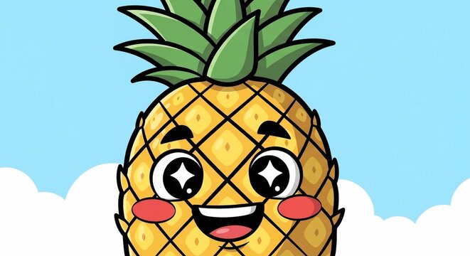 Whimsical Sun-Kissed Fruit Friend