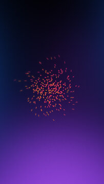 Vertical Swirling Particles Logo Reveal &ndash; Spinning Vortex Light Trail Brand Intro for Short-Form Video