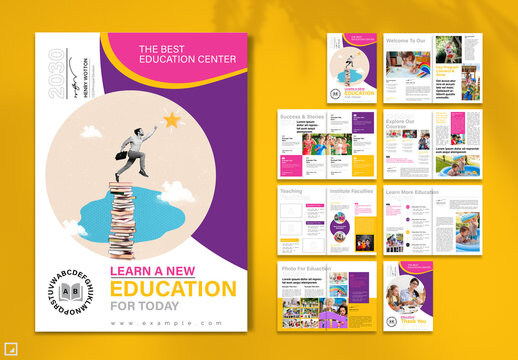Education Brochure Template