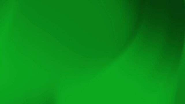 Vibrant emerald green light waves flowing gently in a smooth digital animation motion video clip effect
