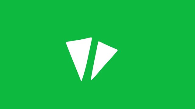 Hand-Drawn Animated White Accent Burst video | Solid Pop Motion Effect hand drawn animation | Bold Emphasis Lines on green screen