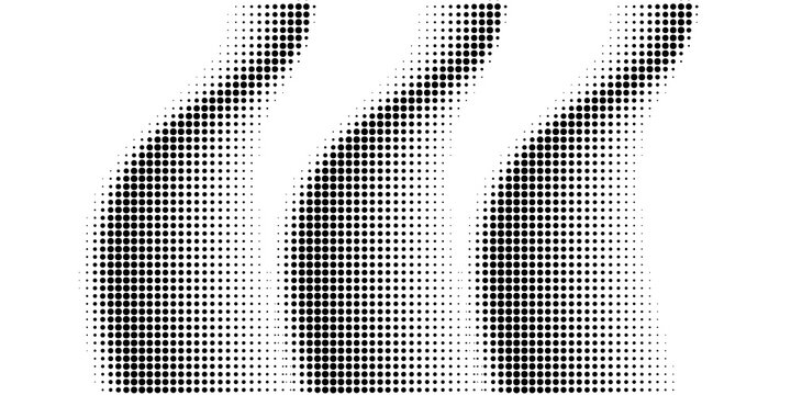 Set of black halftone dots backgrounds. vector modern dots halftone,Pop art comic style gradient circle halftone set Vector isolated on white
