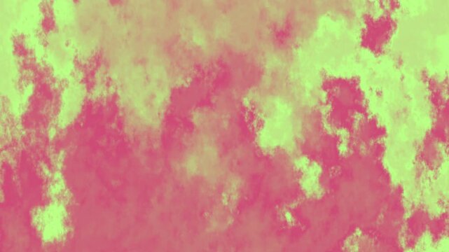Green and Pink CSS Gradient Background with Cloudy Texture and Organic Color Blending