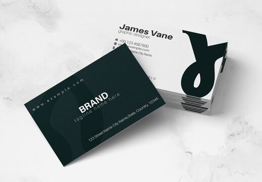 Minimal Professional Business Card Branding