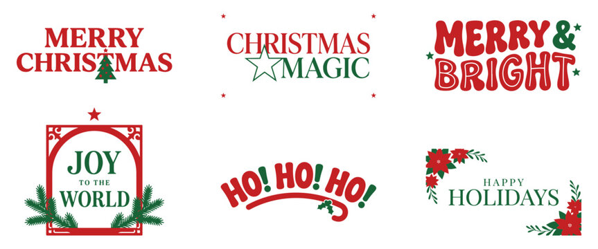 Merry Christmas and Happy Holidays Greeting Quote Collection