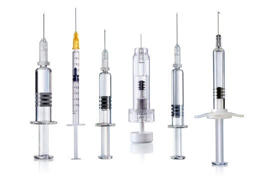various medical syringes
