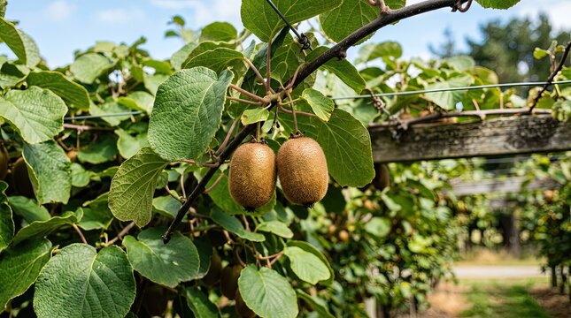 walnuts on tree