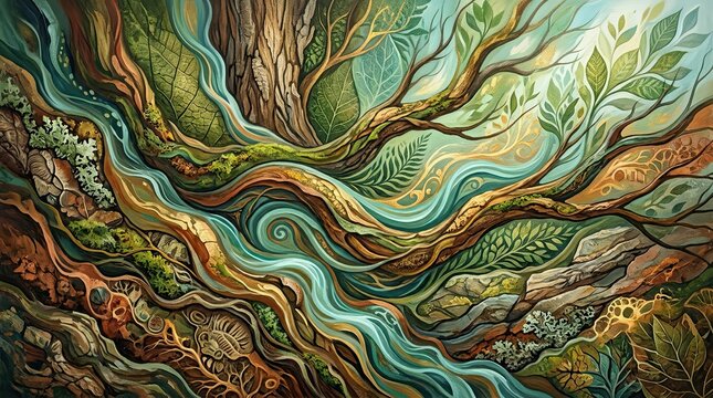 thai art painting