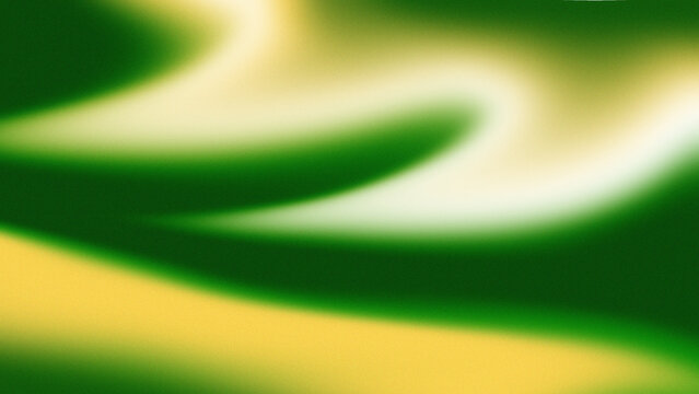 Abstract green gradient grainy background. Shapes smooth retro waves noise texture concept. Design for graphics web digital banner wallpaper poster web design artwork.