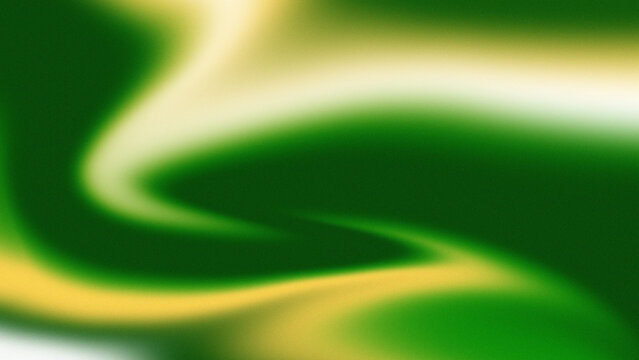 Abstract green gradient grainy background with flowing waves lines and noise texture. Design for website images corporate slide decks and marketing assets.
