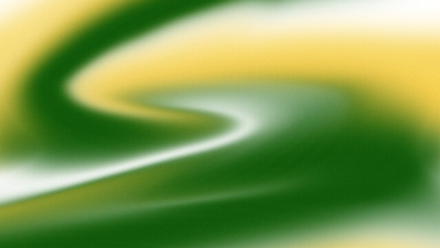 Abstract green gradient grainy background with smooth retro waves noise texture concept. Design for for website images corporate slide decks and marketing assets.