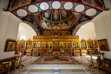 Fototapeta premium Iglesia de San Miguel Arcángel Temple de l'Arcàngel Miquel d'Altea