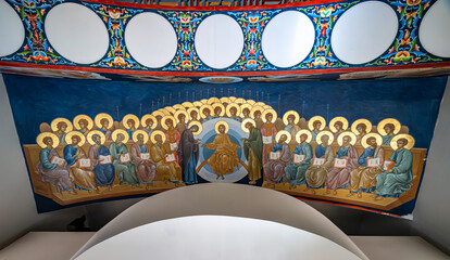 Fototapeta premium Iglesia de San Miguel Arcángel Temple de l'Arcàngel Miquel d'Altea