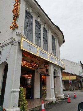 old building in the city of George Town ,penang ,malaysia . Date 15th August 2026