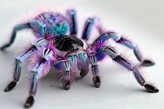 Tarantula spider, arachnid, macro photo
