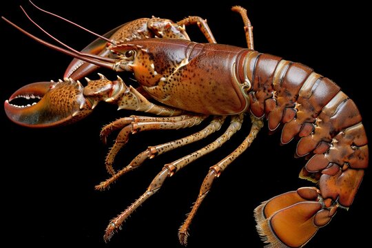 Lobster, close-up photo, underwater world