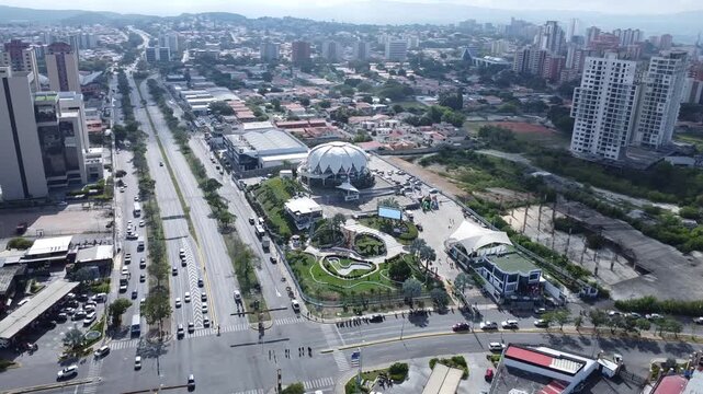 traffic in Barquisimeto Venezuela 
