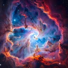 Fototapeta premium explosion of fire