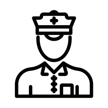 Police Officer Avatar Icon