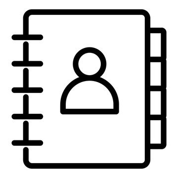 Address Book and User Contact Directory Icon