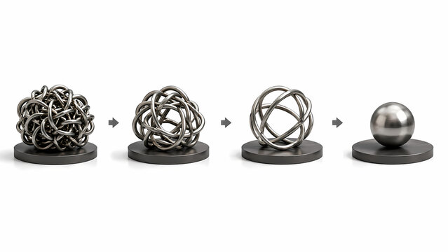 Product Development Process Showing Design Evolution from Concept to Finished Form