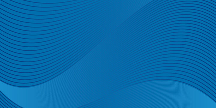 Blue diagonal lines background technology. Slanted parallel blue stripes wallpaper. Futuristic technology concept.