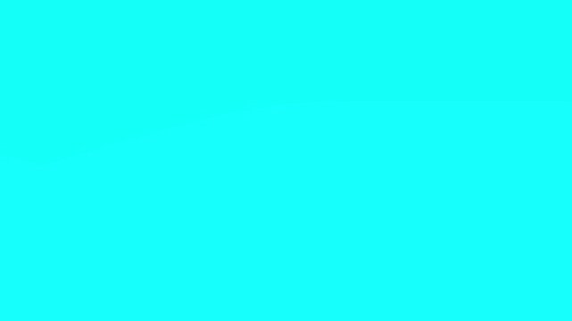 Minimalist Blue Wave Transition Motion Video, Clean Cyan Liquid Wipe Reveal Animation, Modern Flat Fluid Layer Screen Switch Loop