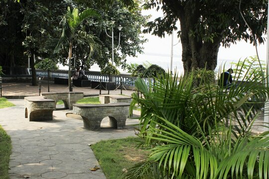 Bank of the Ganges River (Hooghly), Kolkata. India