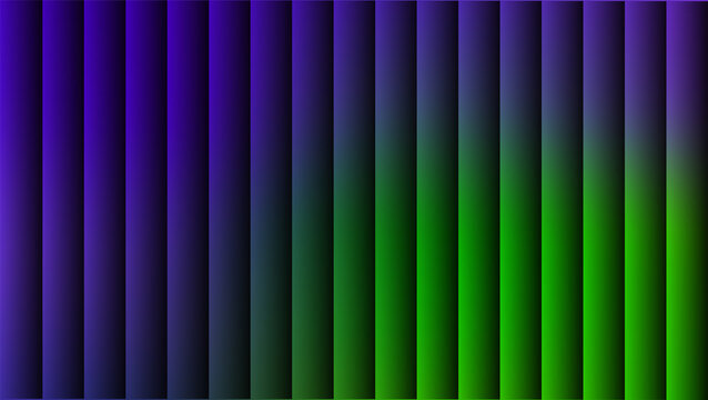 Soft blue fractal glass gradient with a light bright green accent in the lower right corner. Layered vertical line patterns create subtle distortion, forming a smooth abstract glass texture 