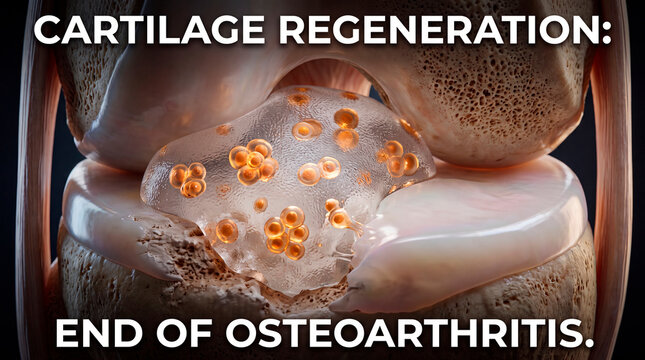 Hydrogel technology rebuilds knee cartilage for better health and movement