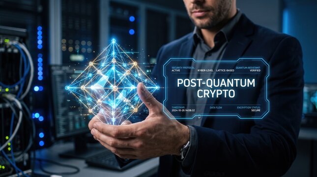 Advanced computational security leveraging quantum-safe cryptographic algorithms in a future data infrastructure setting