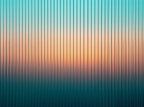 Abstract vertical striped background pattern with blue teal and orange gradient colors abstract vertical