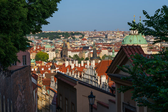 City Of Prague From Lesser Town