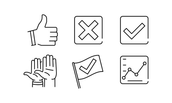 Icons for Choice and Success