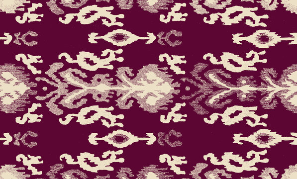 Textile digital design motifs pattern ikat rugs paisley front back and dupatta and baroque etc.