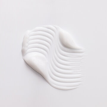 cosmetic textures, hair care product swatch, hair conditioner, cream, balm, shampoo