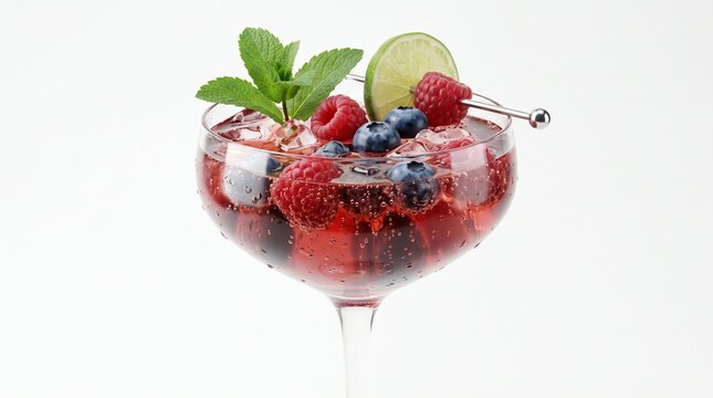 raspberry and blackberry smoothie