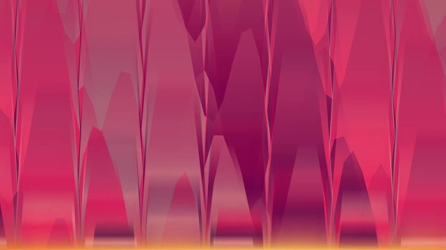 Abstract red and maroon vertical spike pattern background with warm light effect art
