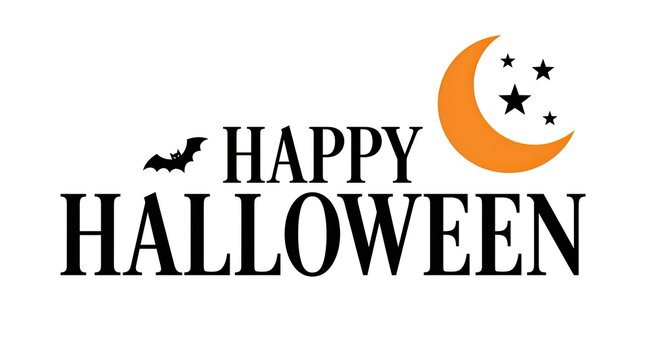 Celebrating the spooky season with joyful halloween greetings and delightful imagery of bats moons and stars wishing everyone a thrilling and safe holiday