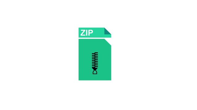 zip animation icon
