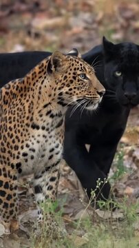 leopard in the tree